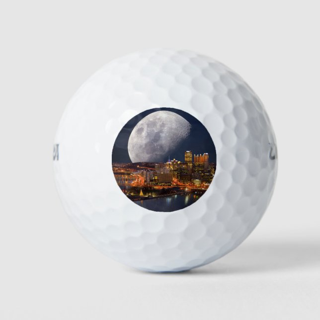 Pelotas De Golf Spacey Pittsburgh (Anverso)