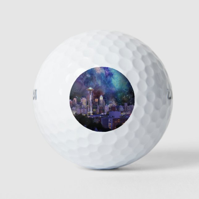 Pelotas De Golf Spacey Seattle (Anverso)