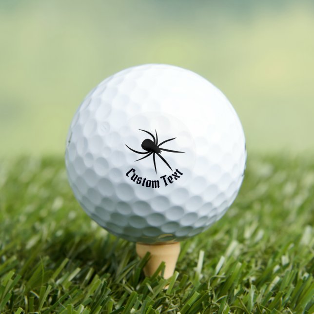 Pelotas De Golf Spider Silhouette Golf Balls (Camiseta in situ)