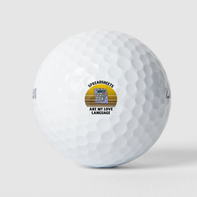 Pelotas De Golf Spreadsheets are my love language (Anverso)