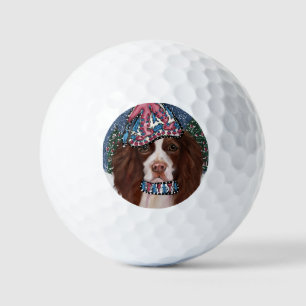 PELOTAS DE GOLF SPRINGER SPANIEL INGLÉS