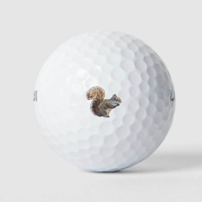 Pelotas De Golf Squirrel Cutie (Anverso)
