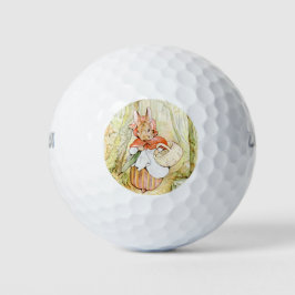 Pelotas De Golf Sra. Rabbit (Caperucita Roja) (B Potter)
