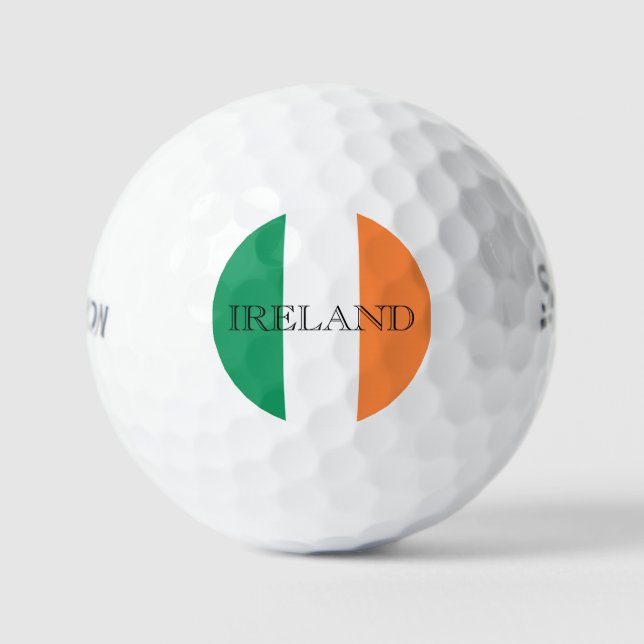 Pelotas De Golf ssf gbcnt en Irlanda Bandera irlandesa (Anverso)