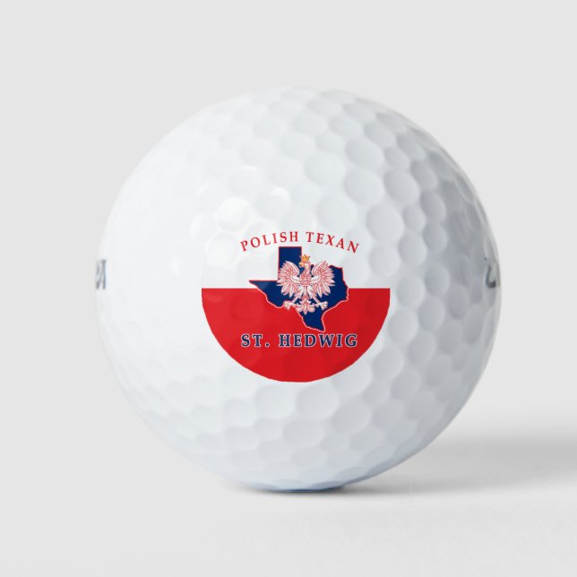 Pelotas De Golf St. Hedwig Texan de Polonia (Anverso)