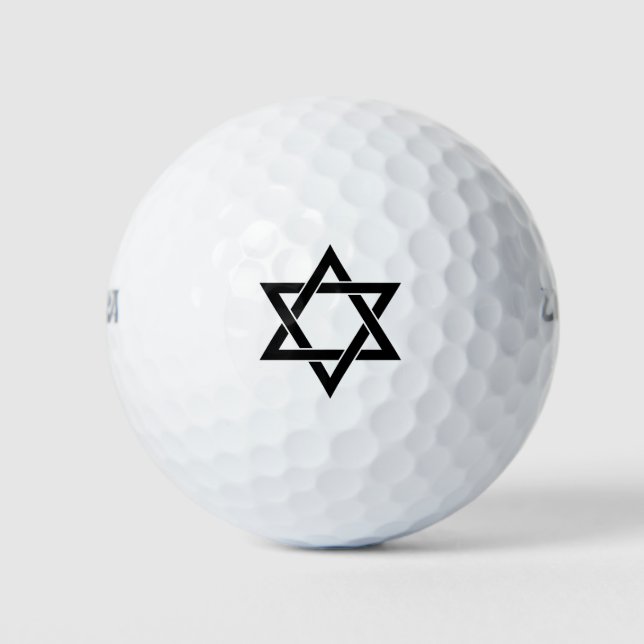 Pelotas De Golf Star of David (Anverso)