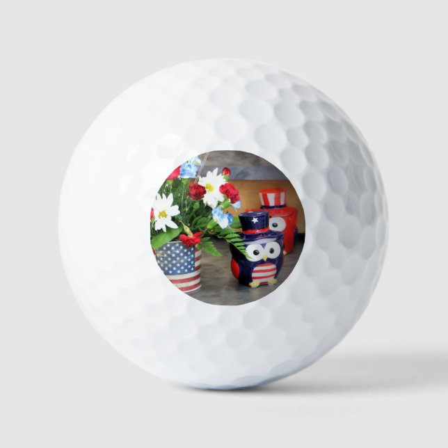 Pelotas De Golf Star Spangled (Anverso)