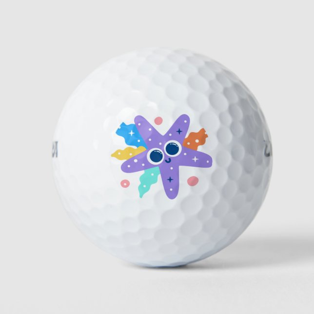 Pelotas De Golf Starfish (Anverso)