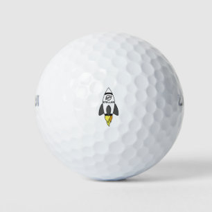 Pelotas De Golf Stellar Al Cohete De La Luna