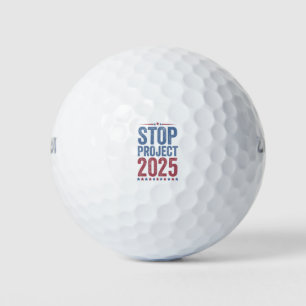 Pelotas De Golf Stop Project 2025 Patrocinio estadounidense Trump