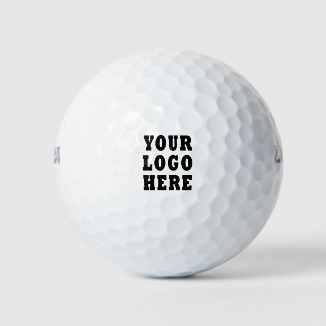 Pelotas De Golf Su logo empresarial profesional promocional (Anverso)