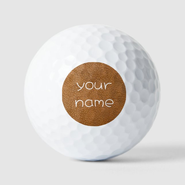 Pelotas De Golf su nombre (Anverso)