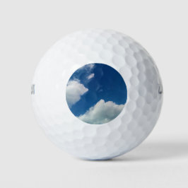 Pelotas De Golf Suavidad con las nubes