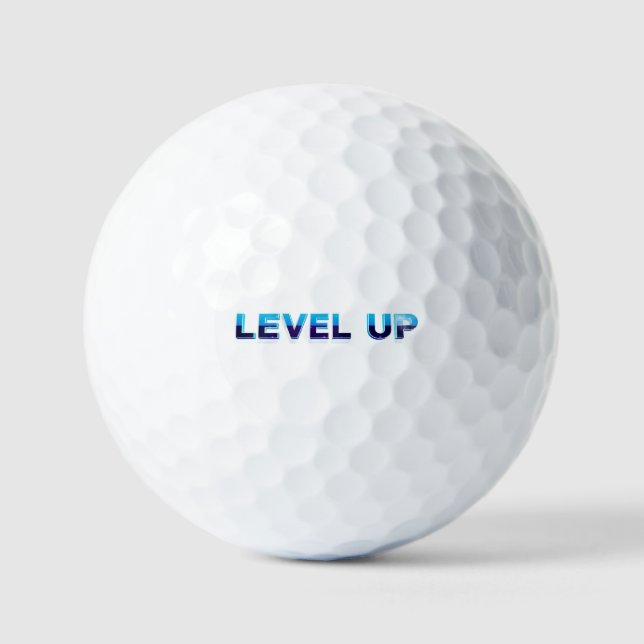 Pelotas De Golf Subir de Nivel (Anverso)