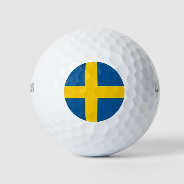 PELOTAS DE GOLF SUECIA (Anverso)