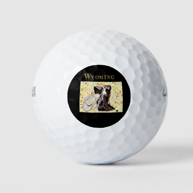 PELOTAS DE GOLF SUEÑO WYOMING (Anverso)