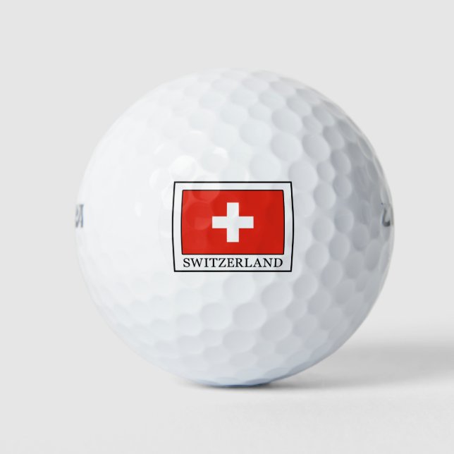 Pelotas De Golf Suiza (Anverso)