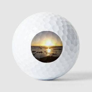 Pelotas De Golf Sunset de la playa de Kalbarri