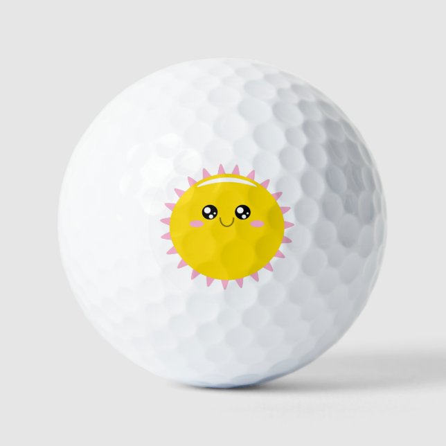 Pelotas De Golf Sunshine (Anverso)