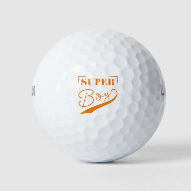 Pelotas De Golf Super Boy (Anverso)