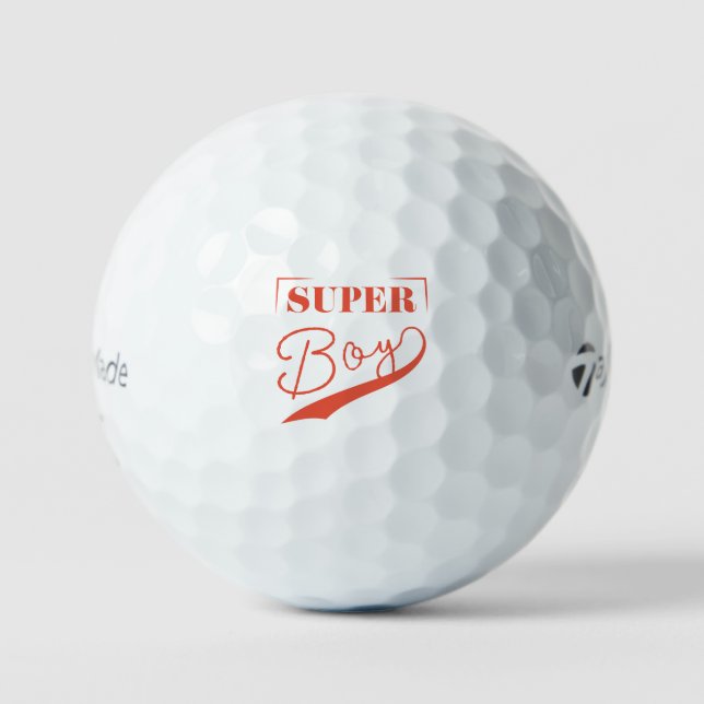 Pelotas De Golf Super Boy (Anverso)