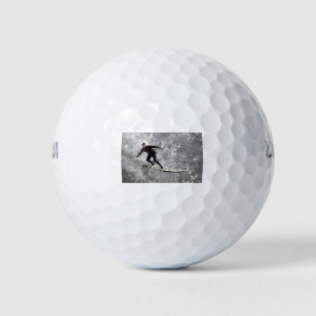 Pelotas De Golf Surfista (Anverso)