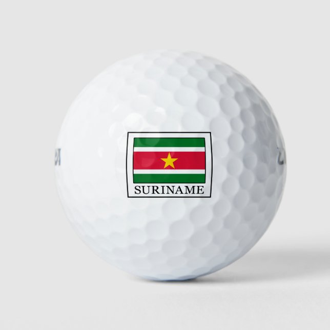 Pelotas De Golf Surinam (Anverso)