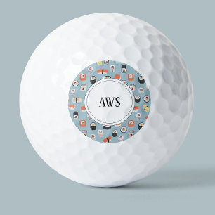 Pelotas De Golf Sushi Monograma