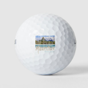 Pelotas De Golf Suveniente de la playa del Océano Índico