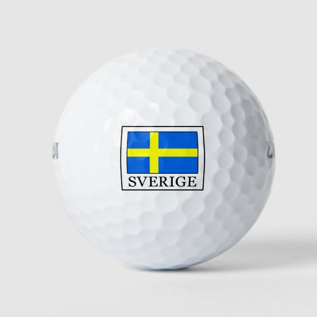 Pelotas De Golf Sverige (Anverso)