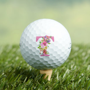 Pelotas De Golf T Floral