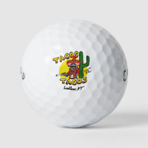 Pelotas De Golf Tacos Tacos Golf Ball Set
