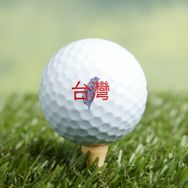 Pelotas De Golf Taiwán (Camiseta in situ)