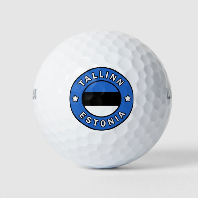 Pelotas De Golf Tallín Estonia (Anverso)