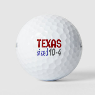 Pelotas De Golf Tamaño Texas 10-4 LetterKenny
