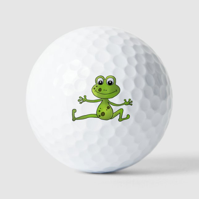 Pelotas De Golf tanzender Frosch   (Anverso)