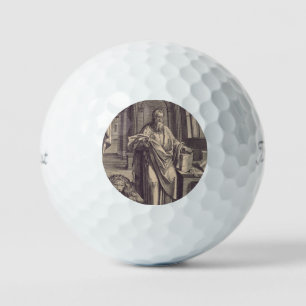 Pelotas De Golf Tarjeta Sagrada de Tinta Apostólica de San Marcos 