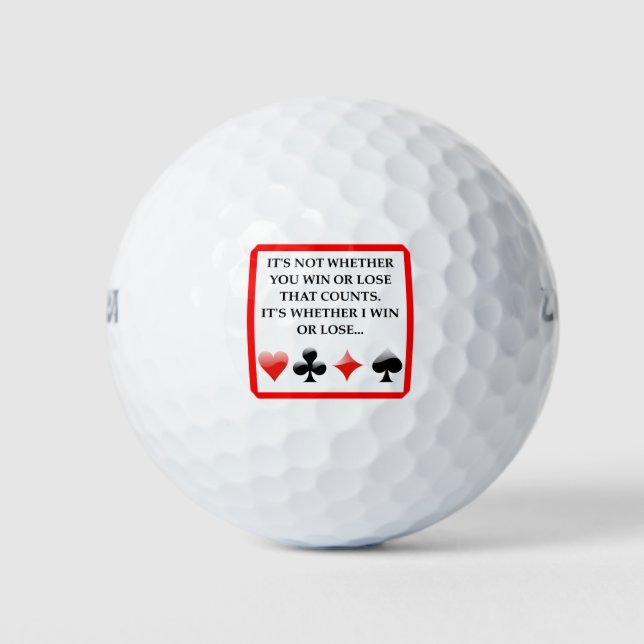 PELOTAS DE GOLF TARJETAS (Anverso)