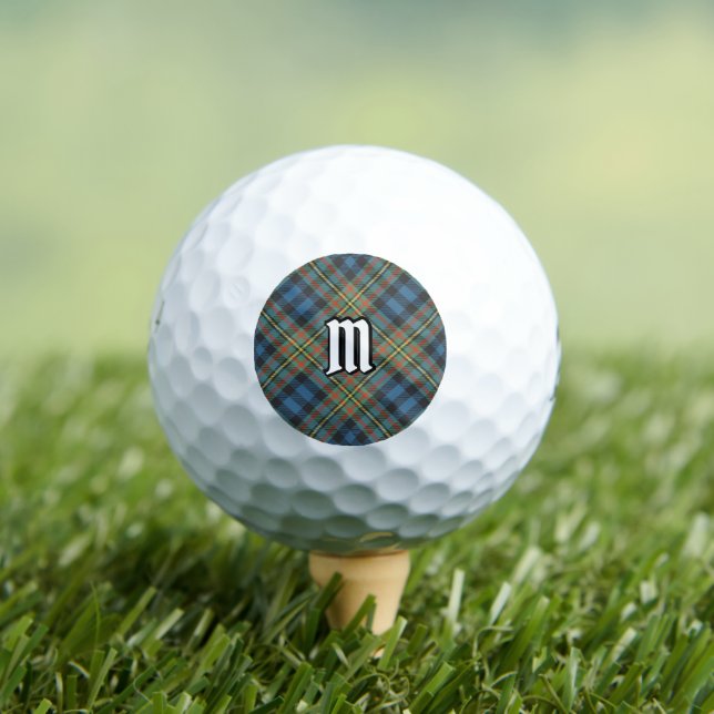 Pelotas De Golf Tartan Antiguo del Clan MacLellan (Camiseta in situ)