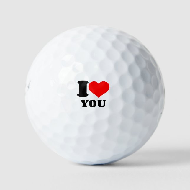 PELOTAS DE GOLF TE CORAZCO (Anverso)