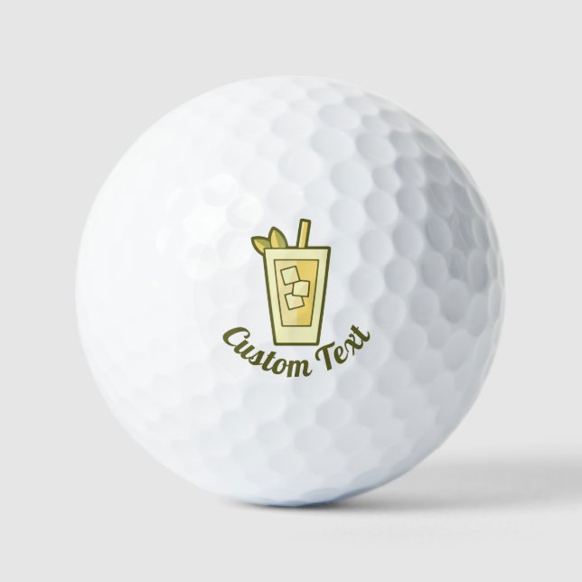 Pelotas De Golf Té helado (Anverso)