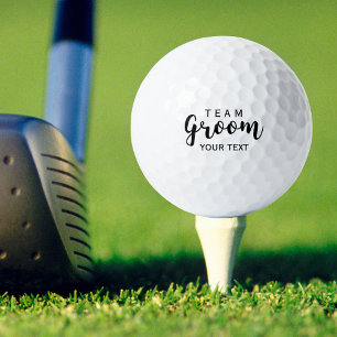 Pelotas De Golf Team Groom Favoritos a la boda moderna para los pa