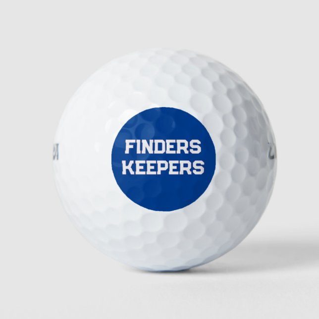 PELOTAS DE GOLF TECLADORES DE FINDERS (Anverso)