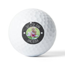 Tee It Up Papá Foto Personalizada