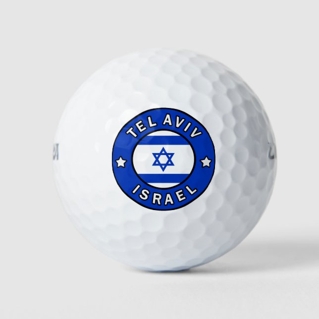 Pelotas De Golf Tel Aviv Israel (Anverso)