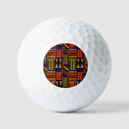 Pelotas De Golf Tela Kente de estilo africano