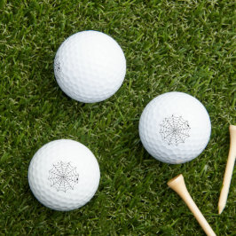Pelotas De Golf Telaraña espeluznante de Halloween
