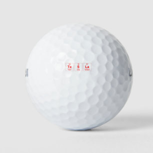 Pelotas De Golf Telsa de tabla periódica