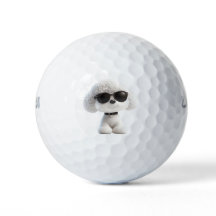 Pelotas de Golf Tema Bichon Frise
