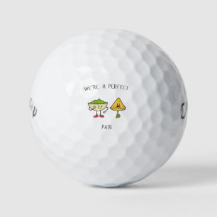Pelotas De Golf Tema de comida Mexica Favoritos para Bodas Bolsa d